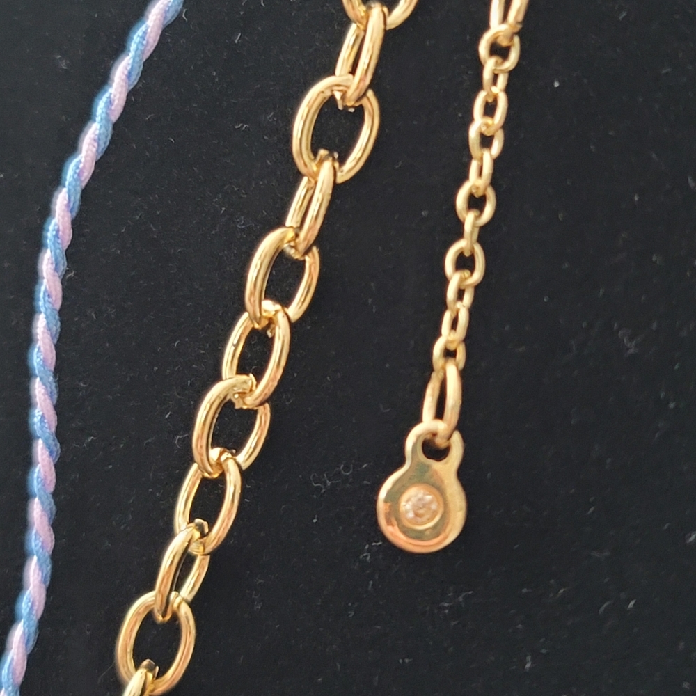 😻BP beaten heart charm necklace - Picture 3 of 4